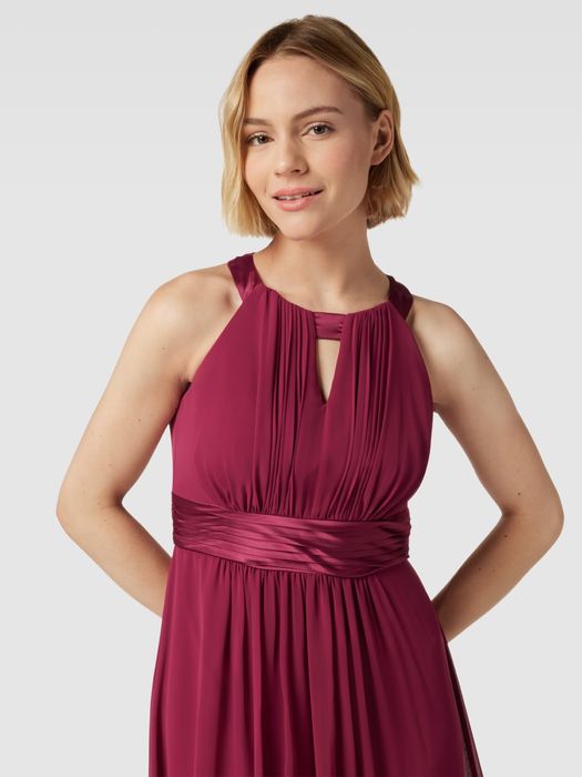 Дълга официална рокля в цвят череша Jake*s coctail