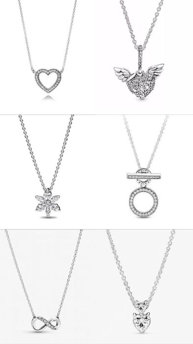 Пандора цепочки с подвеской серебро 925