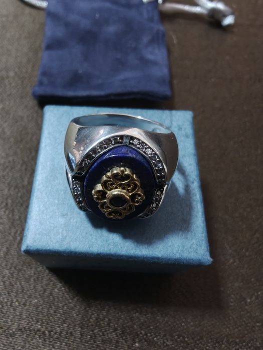 Мъжки сребърен пръстен 925