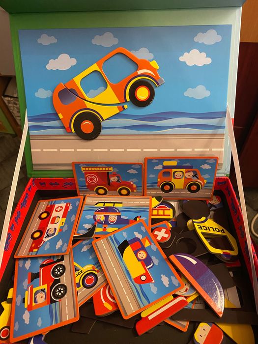 Joc puzzle magnetic Lidl 2-3 ani nou