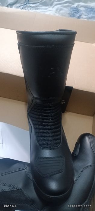 Мото бой сапог  кожений