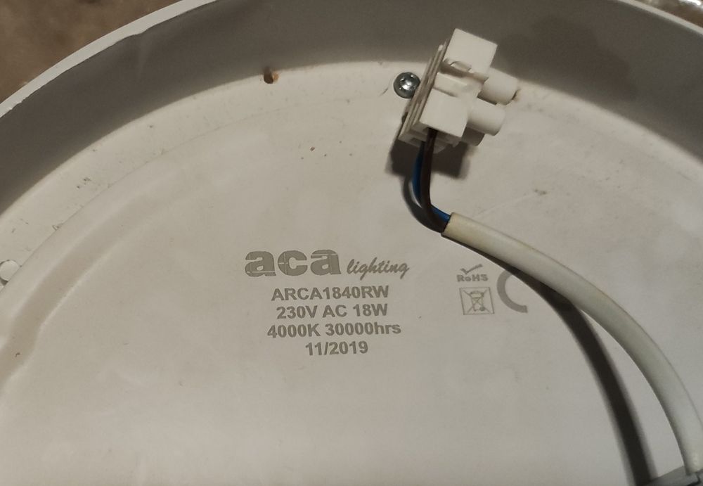 LED плафон 18W 4000K