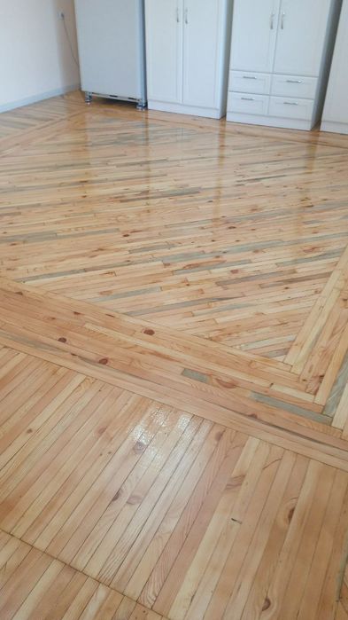 Шлифовка пол паркет палировка