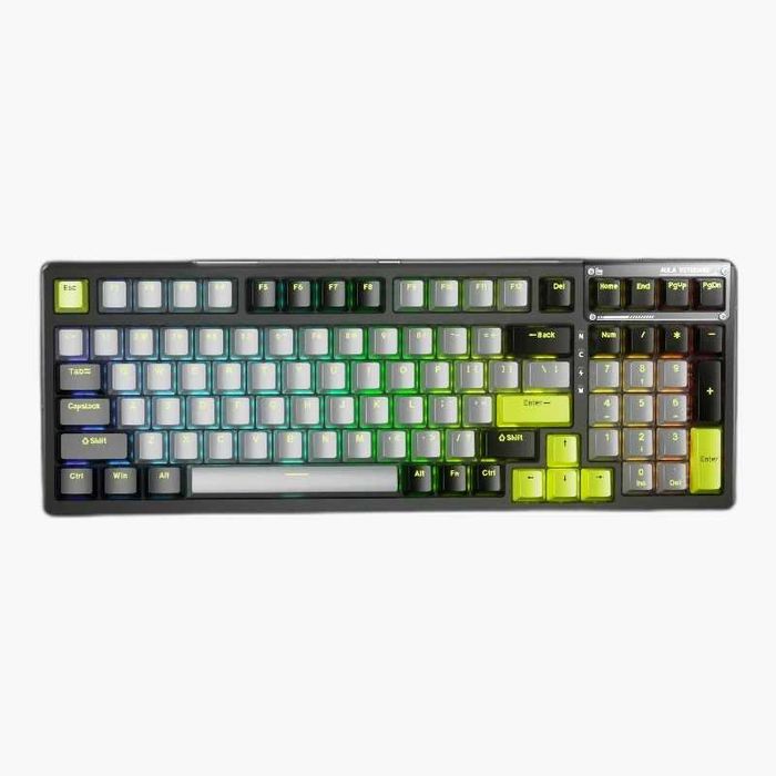 Клавиатура AULA F98 механическая оригинал 3в 1 RUS/ENG