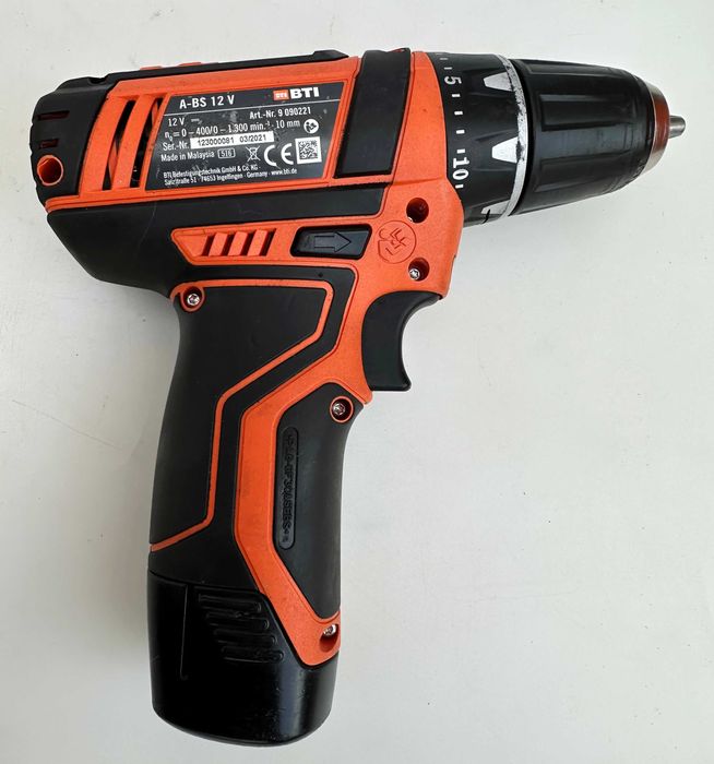 BTi A-BS 12 - Акумулаторен винтоверт 12V перфектен!