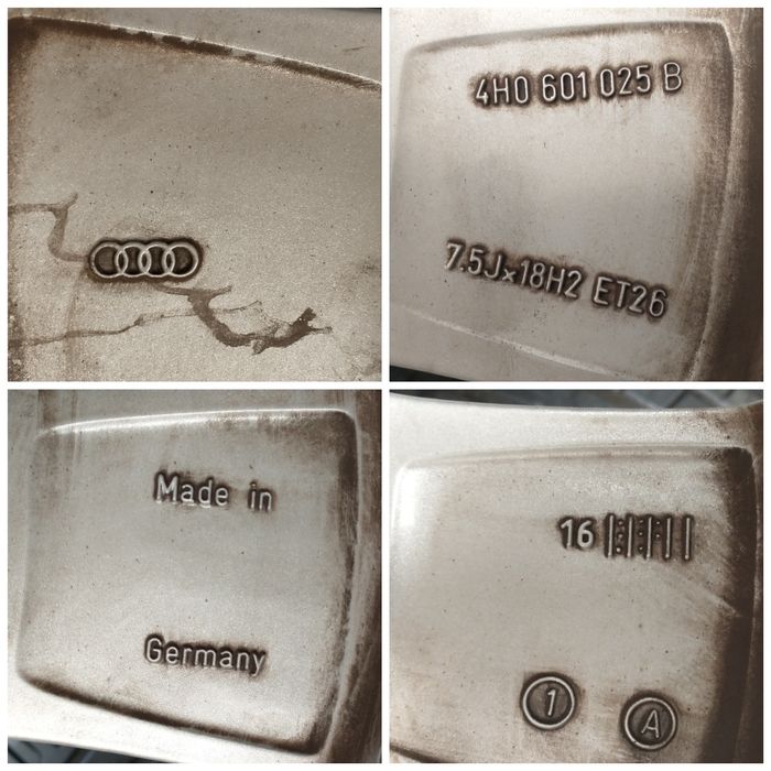 Jante AUDI A8 4H model  2010-2018 Cauciucuri  235 55 R18 M+S