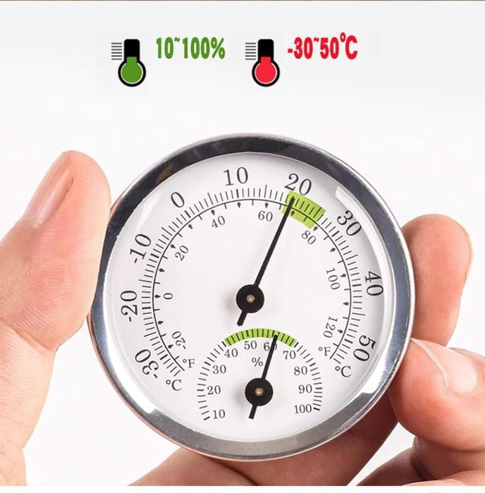 Механичен влагомер/термометър