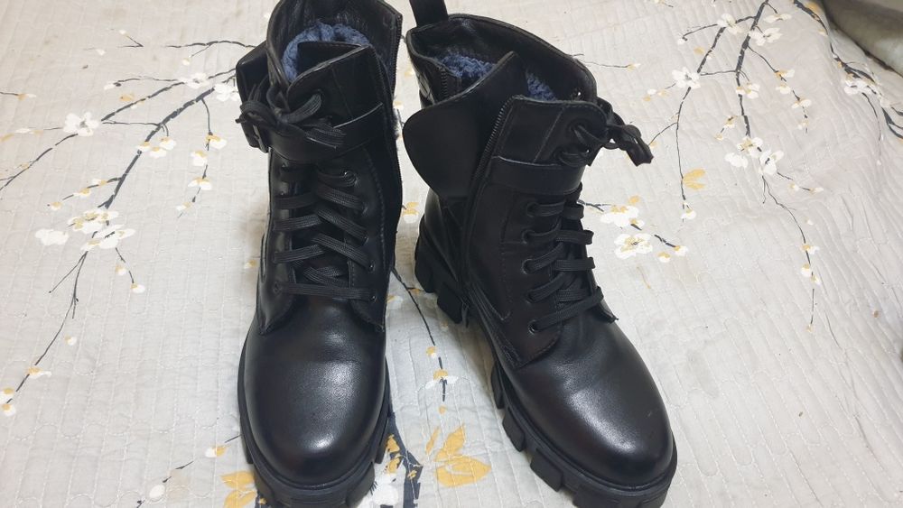 Сапоги женские с мехом