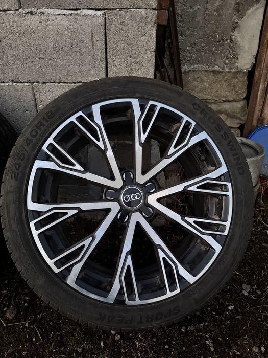 Гуми с джанти от ауди 245/40/18   5х112