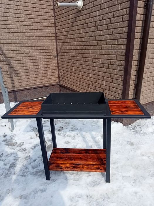 Мангал в стиле лофт