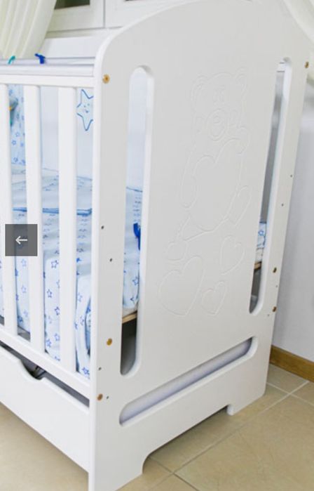 Patut bebe + saltea cocos