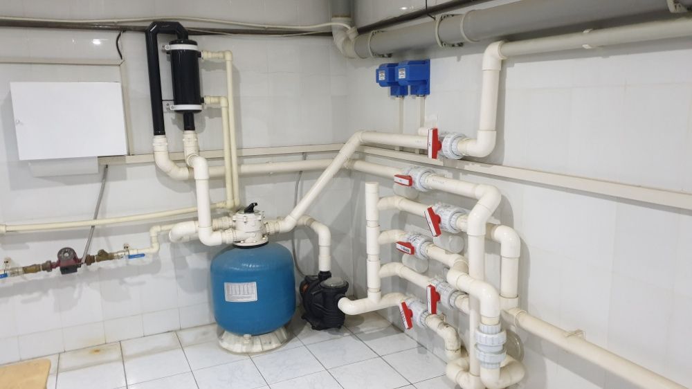 Сантехника бассейна