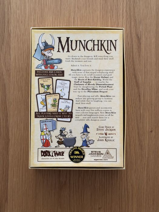 Joc de societate Munchkin. Board Game