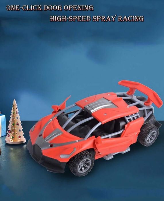 Най-новата кола с дистанционно управление с функция за пръскане,