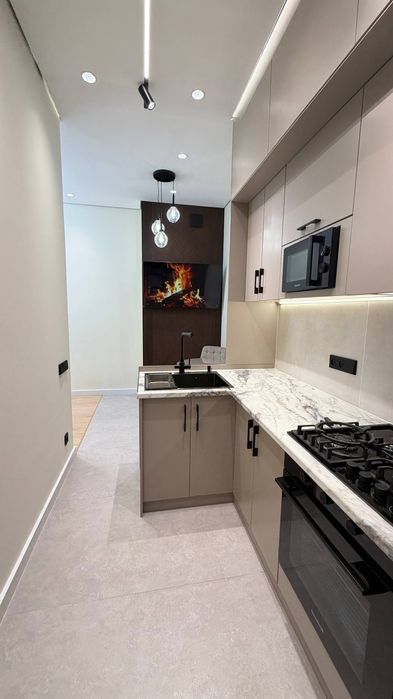 1в2/8/16 ЖК OzMakon,Golden House,Узбум,30 м2,Евроремонт,мебель техника