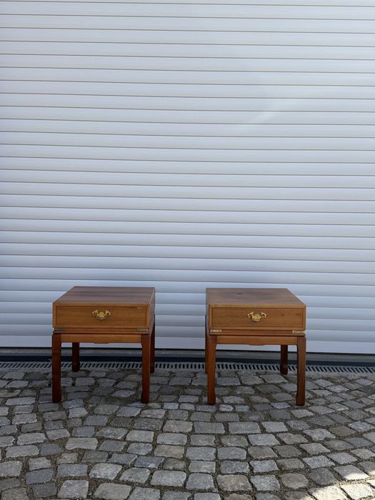 Комплект от 2 ретро нощни шкафчета  – стил Ming