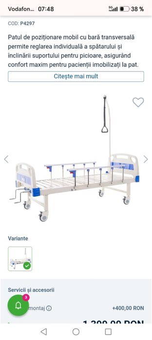 Pat mobil nou de vanzare!