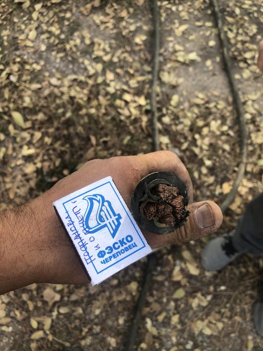 Кабель медный 4 х жильный