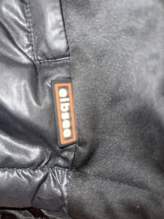 Мъжко черно зимно яке 8848 attitude с естествен пух и пера