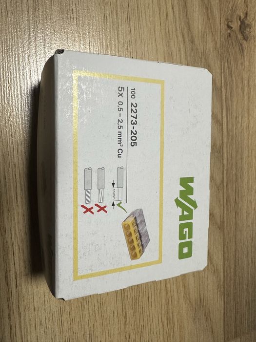 Wago 2273-205, cutie 100 buc