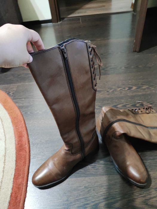 Cizme de piele masura 39