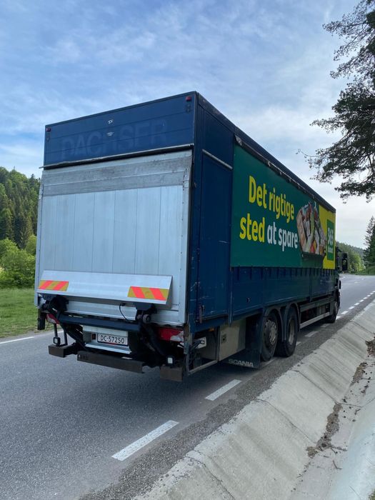 Scania P250 prelată 9.70 m spațiu de încărcare