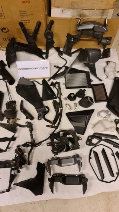 Carene plastice BMW R1200GS / Adventure K51 protectii bobine radiator