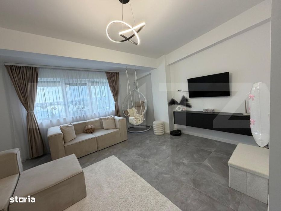 Apartament modern, total echipat, 2 camere, zona Ipotesti