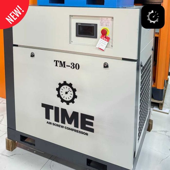 Винтовой воздушный компрессор c инвертором
TIME TM-30