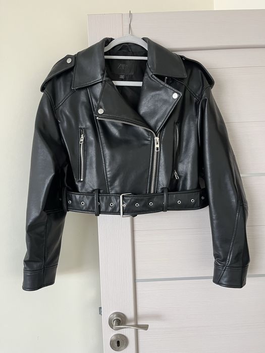 Кожено яке Зара