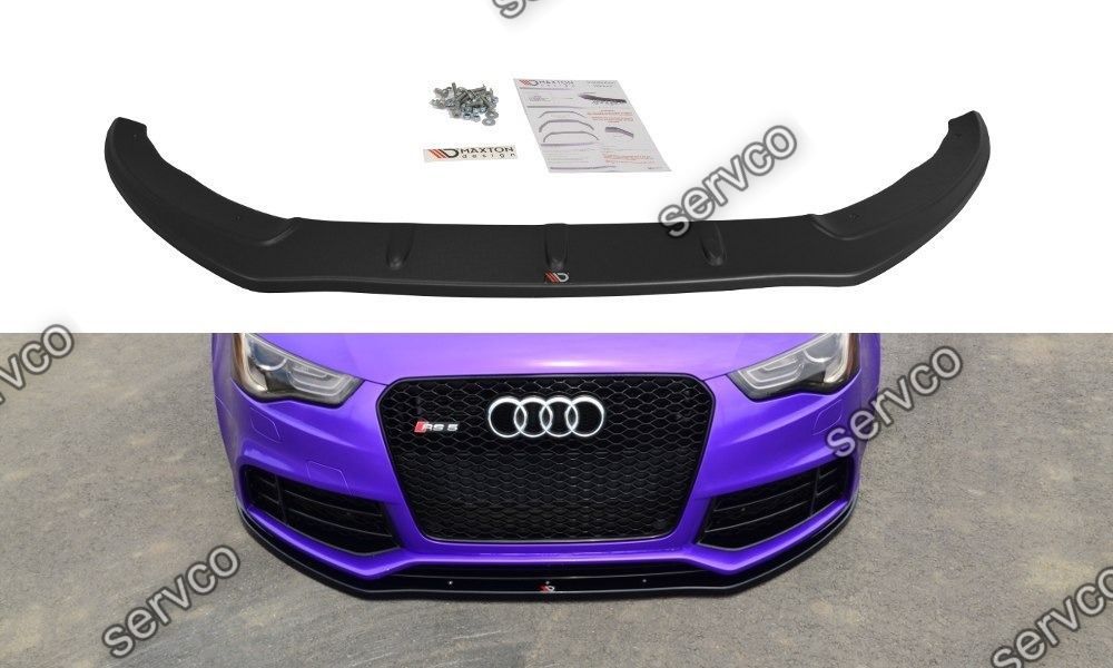 Prelungire fata Audi A5 RS5 8T Facelift 2012-2015 v5 Maxton Design