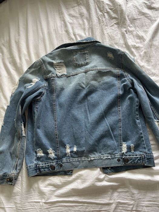 Geaca de blugi Bershka marimea L