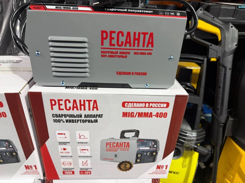 Сварочный аппарат инверторный Ресанта САИ (Оригинальный)