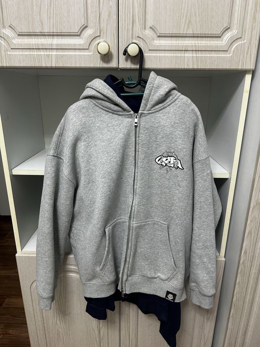 Qoima зипка серый