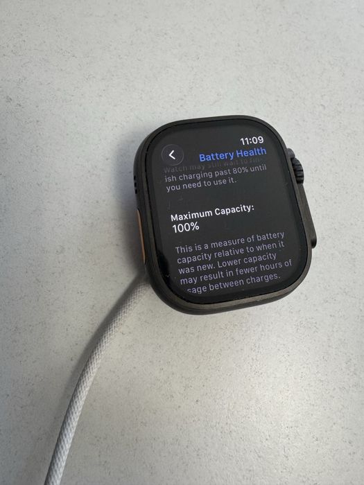 Apple watch Ultra 2 iStyle Гаранция 2г Black Titanium MILANESE TML