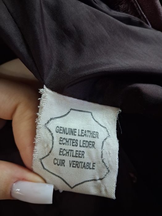 Кожаная куртка Montana