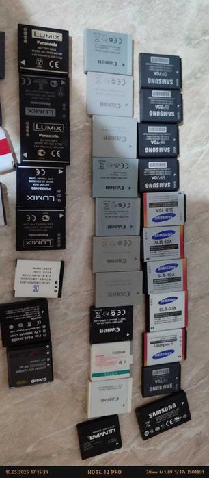 аккумуляторы и зарядные устройства для фотоаппаратов