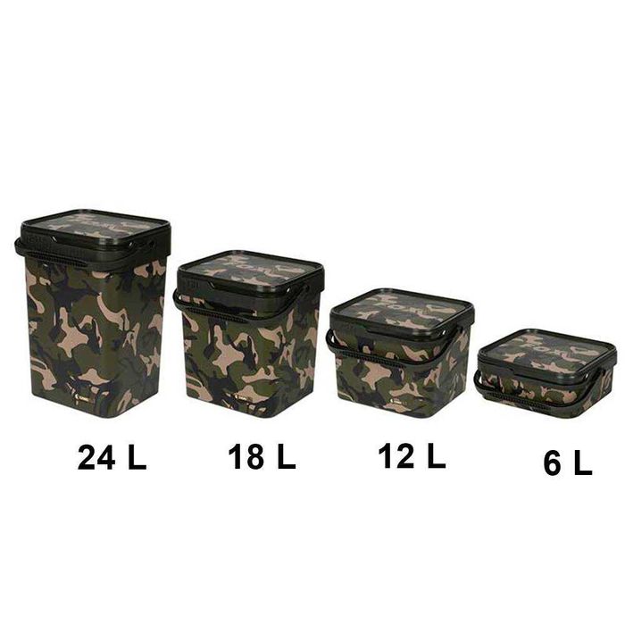 Кофа FOX Camo Bucket 6L/12L/ 18L/24L
