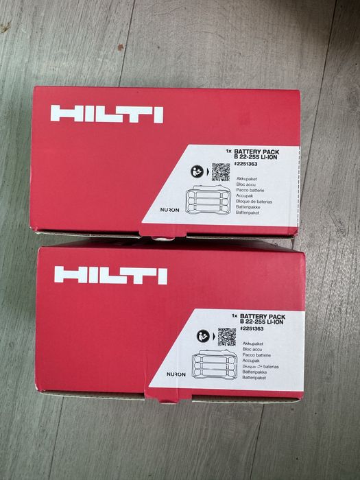 Acumulator 12Ah baterie noua Hilti Nuron B 22-255 Li-ion