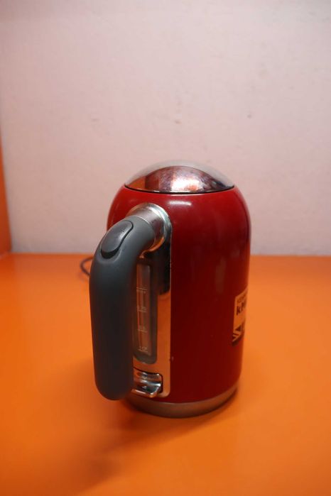 Електрическа кана Kenwood kMix 1 л Червена 2200 W - Kenwood kMix, 1 л, Червен, Метал, Бутони, Бутон, Неръждаема стомана
