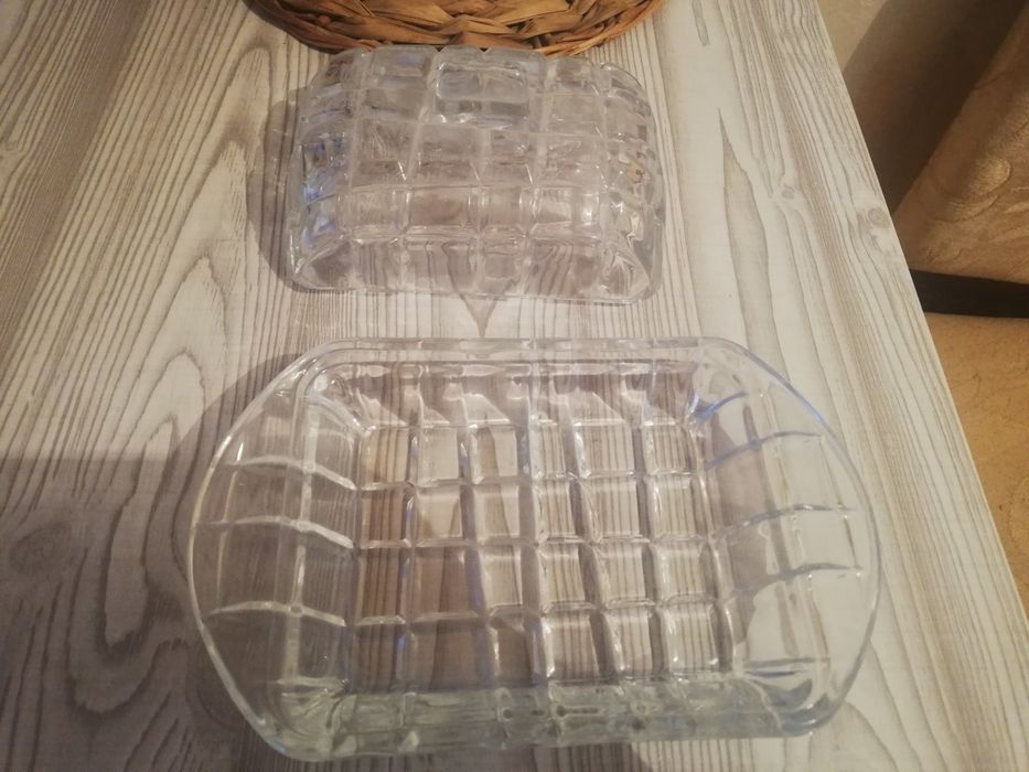 Масленка стеклянная