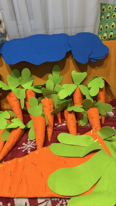 Продам морковки для игр и утренников