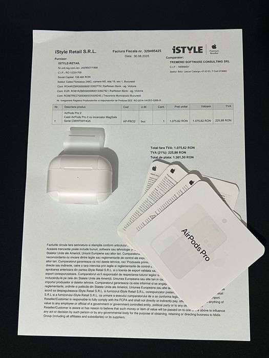 AirPods Pro 2 Originale Bucuresti Sectorul 4 • OLX.ro
