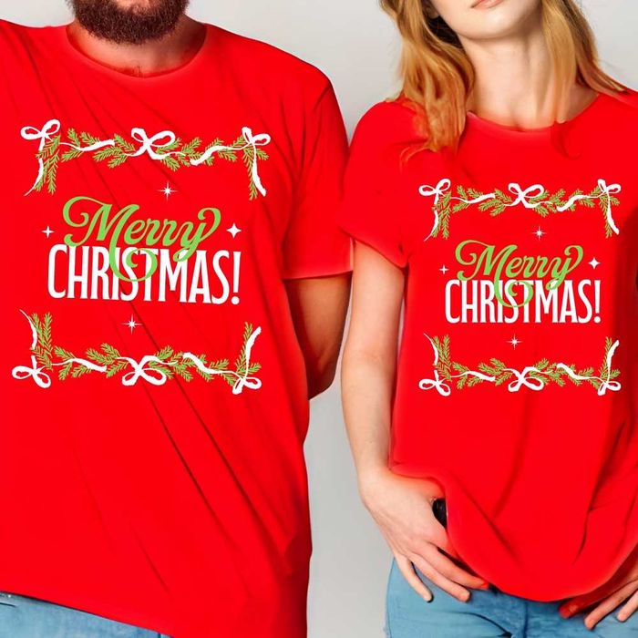 Тениски Коледни , Семейни тениски за коледа , тениска коледна