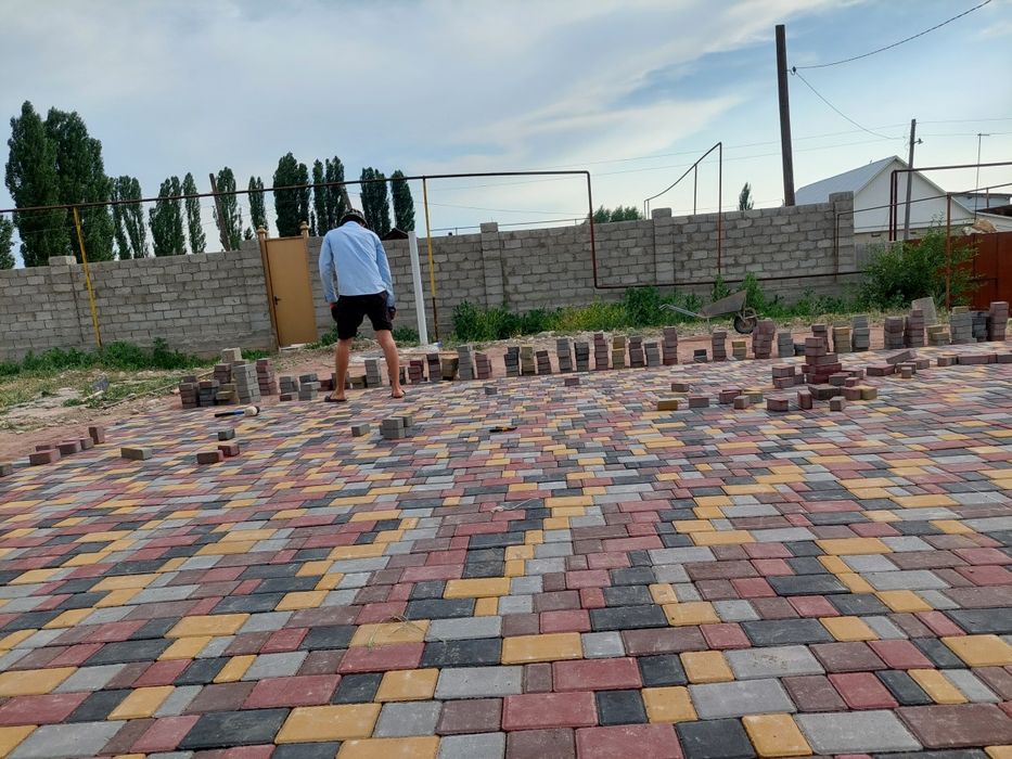 Укладка Брусчатка