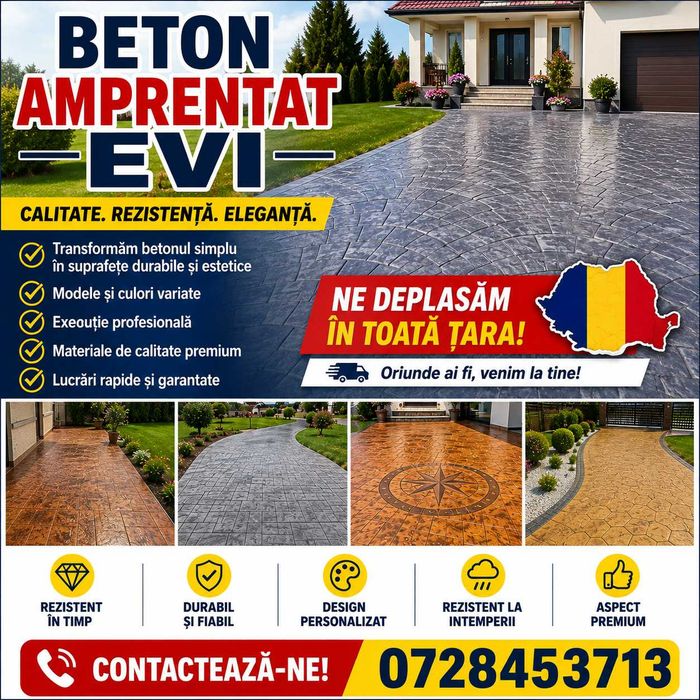 Beton Amprentat Evi