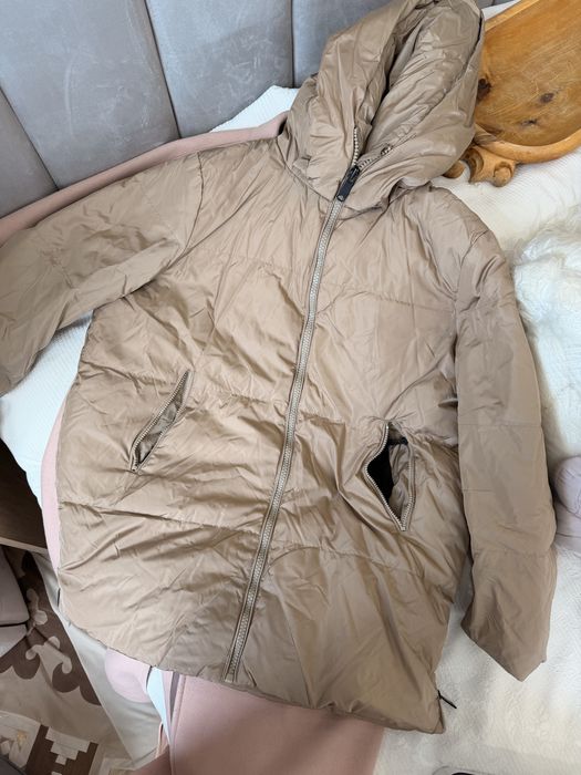 Куртка Zara оверсайз золотистого цвета