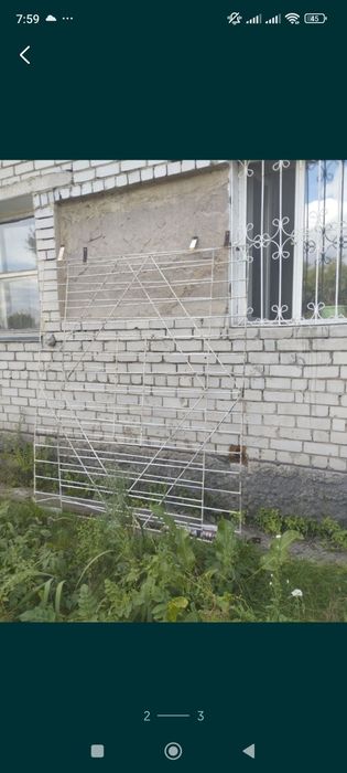 Продам решетки от лоджии,