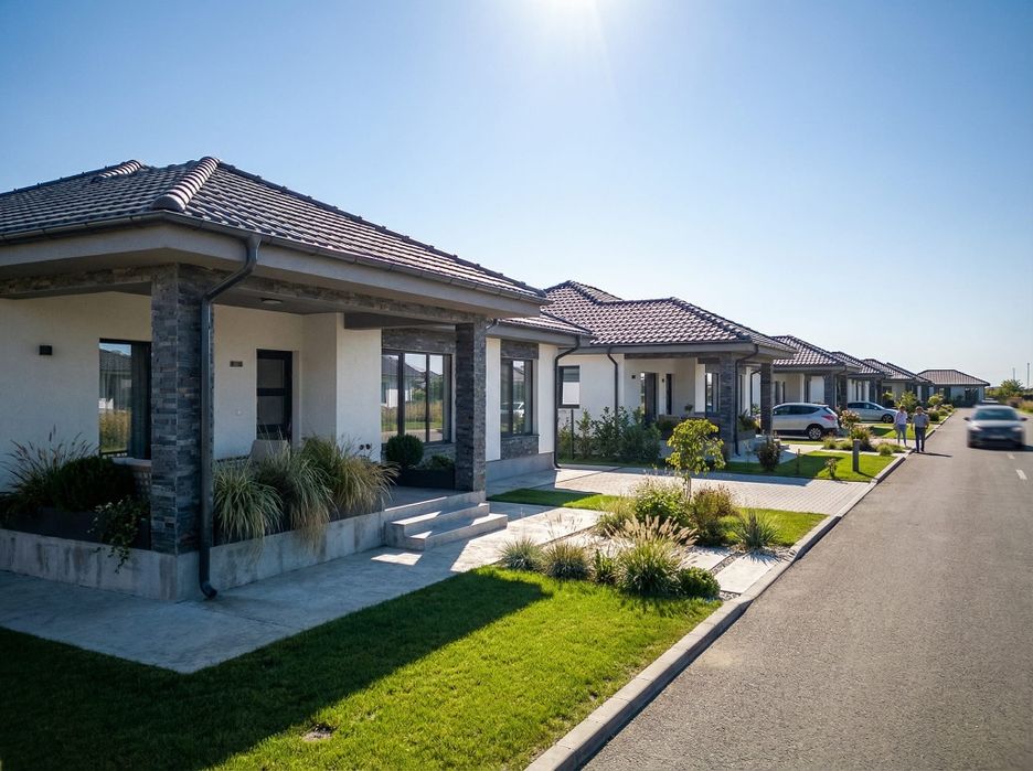 Case de vânzare 3 si 4 camere dezvoltator