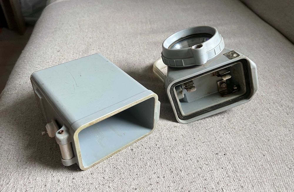 Lanterna pentru minerit GDR AKA Electric - colectie - vintage